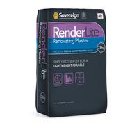 Sovereign RenderLite Renovating Plaster 25kg Grey