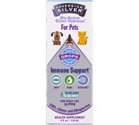 Sovereign Silver, Bio-Active Silver Hydrosol, For Pets, Immune Support Drops , 4 fl oz (118 ml)