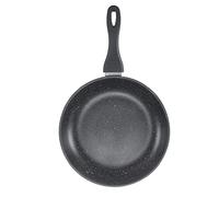 Sovereign Stone Frying Pan with Aluminium High-Tech Non-Stick Coating and Ergonimic Handles, Suitable for All hob Types Including Induction Hob (28cm)