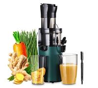 SOVIDER Up to 92% Juice Yield Compact Slow Masticating Cold Press Juicer for High Nutrient Fruits and Vegetables