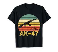 Soviet AK-47 Kalashnikov Gun AK47 CCCP Russian Rifle T-Shirt