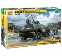 Soviet Armored Reconnaissance BRDM-2 1:35 Plastic Model Kit ZVEZDA