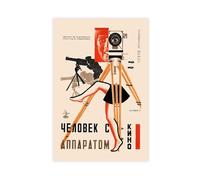 Soviet AVANT GARDE Russian CONSTRUCTIVIS, Vintage Canvas Poster Wall Art Decor Print Picture Paintings for Living Room Bedroom Decoration 08x12inch(20x30cm)