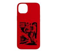 Soviet Cybernetic Cyborg 1960s Russian Sci-Fi Comic Scene Case for iPhone 14 Plus