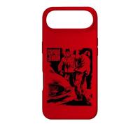 Soviet Cybernetic Cyborg 1960s Russian Sci-Fi Comic Scene Case for iPhone Air