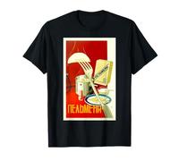 Soviet Dumplings Display Retro Soviet Propaganda T-Shirt