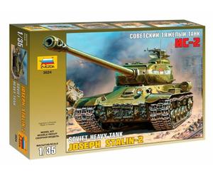 Soviet Heavy Tank Joseph Stalin-2 Plastic Kit 1:35 Model ZVEZDA