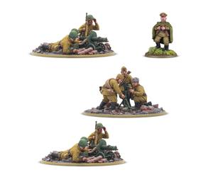 Soviet Infantry Heavy Weapons - Brand New - Warlord Games Bolt Action Miniatures