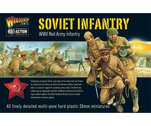 Soviet Infantry Red Army - Warlord Games Bolt Action Miniatures