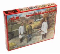 Soviet Medical Personnel 1943-1945 (4) 1-35 ICM Models by ICM
