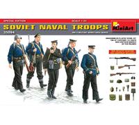 Soviet Naval Troops 1:35 Figure Plastic Model Kit MINIART