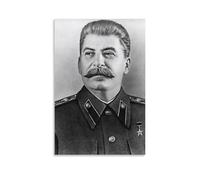 Soviet Political Figures Joseph Stalin Poster Wall Art Poster Scroll Canvas Painting Picture Living Room Decor Home 12x18inch(30x45cm)
