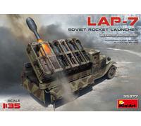 Soviet Rocket Launcher Lap-7 1:35 Plastic Model Kit Miniart