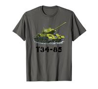Soviet Russian WWII Military Tank - T34-85 Tank T-Shirt