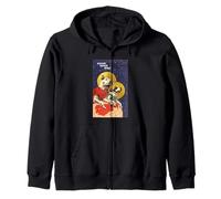 Soviet Space Dogs of the USSR CCCP Belka and Strelka Zip Hoodie