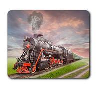 Soviet Steam Train Locomotive Mouse Mat Pad Computer PC Laptop Gaming Office Home Desk Accessory Gadget 3617