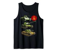 Soviet Tanks of WW2 T-34 is-2 KV-1 Soviet Russia Tanks Tank Top