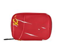 Soviet Union Flag Union of Soviet Socialist Republics National Medicine Bags with Detachable Compartments Convenient Pill Organizer Travel