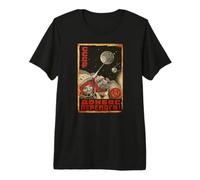 Soviet Vintage USSR CCCP Russia Propaganda, Dog in Space Premium T-Shirt