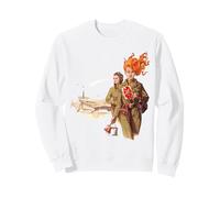 Soviet Women Pilots Authentic Soviet Art Sweatshirt