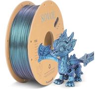 Sovol 3D Printer Filament Silk PLA Glitter Blue PLA Filament 1.75mm 1kg (2.2lbs) ±0.03mm Precision