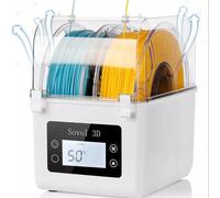 Sovol Filament Dryer 2023, SH01 Filament Dehydrator 3D Printer Spool Holder with Upgraded Fan, Dry Box for Keeping Filament Dry UK Plug