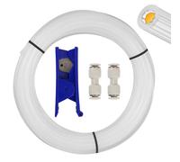 Sovol PTFE Tube 2.5mm ID 4mm OD Star-Shaped 5M Low Resistance for Bambu X1 | Star-Shaped Low Resistance | High-Temp Resistant | 2 Couplers Included | For Bambu X1/P1P/A1 K1 Max Ender 3 V3 | Direct Drive