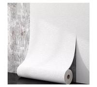 10M Self Adhesive Foam Wallpaper,Linen Texture Effect，Modern Simple Wallpaper for Home Decoration and Furniture Renovation, Soft and Anti-Collision (Color : White)