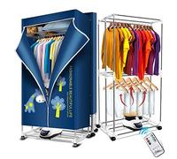 SOVORM 2/3 Tier Indoor Electric Clothes Dryer Airer Warm Air Drying Wardrobe,1500W Energy Efficient Folding Electric Heated Laundry Drying Dryer Rack,59/67in,Digital Timer for House The New