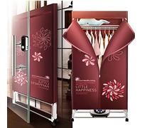 SOVORM 2-Tier Home Heated Clothes Dryer with Remote Control,1500W Electric Airer Drying Rack,Folding-Dry Machine Energy-Efficient Wet Laundry Warm Air Drying Wardrobe,Energy-Efficie The New