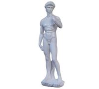 SovoRm David Sculpture, Michelangelo'S David Statue Desktop Statue Resin Decoration David Full Body Character Model Ornaments Art Teaching Aids Painting Sketch Head Portrait Sculpture