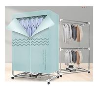 SOVORM Folding-Dry Machine,1000W Electric Portable Clothes Airer Dryer,Heated Laundry Drying Rack,2-Tier Household Dryer,Energy-Efficient with Dustproof Cloth Curtain The New