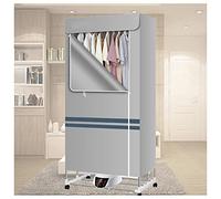 SOVORM Heated Airer Cover Only, Overheating Protection Intelligent Constant Temperature Heated Clothes Airer with Cover, Large Space Foldable Clothes Drying Rack Electric Haze Weather,Grey The New