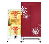 SOVORM Quick Dry Heated Drying Rack for Clothes, 1000W Electric Clothes Airer Dryer Portable Dryer for Apartments Home,Energy Saving,15Kg Large Capacity The New