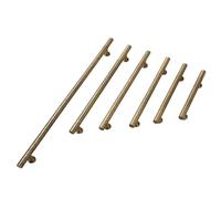 Sovrik Antique Cabinet Pulls Vintage Brass Cabinet Handles - Antique Bronze Hardware for Furniture for Wardrobe & Kitchen(Bronze-A-320mm)