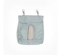 Sovrik Guinea Pig Hay Bag 2PCS Hanging Pouch Feeder Hay Bag Holder Feeding Dispenser Container for Rabbit Small Animals Pet for Small Pets Guinea Pig Hamster Hay Feeding Bag(Blue,S)