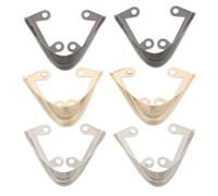 Sovrik Metal Toe Cap 4Pairs Metal Shoes Pointed Caps Protective Covers for High Heels Strong Longlasting Style Enhancement for Office Party Outings for Shoe(Black)