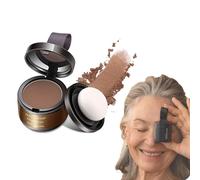 Sovtay WAVERLO Magic Root Cover Up - Hairline Shadow Powder, Instant Hair Shading for Blonde Hair Toppers (Light Brown)