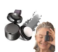 Sovtay WAVERLO-Waverlo Magic Root Cover Up, Hairline Shadow Powder Root Cover Up, Waverly Hairline Powder Blonde, Instant Hair Shading Powder, Root Touch up Cover up Hair Toppers (Grey)