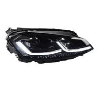 Sovxbgw Assembly Headlamp For VW For Golf 7 2013 2014 2015 2016 MK7 Headlights DRL Head Lamp Dynamic Signal Lens Automotive Accessories front light assembly(TSI Silver All LED)