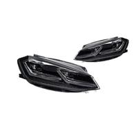 Sovxbgw Assembly Headlamp For VW For Golf 7.5 LED Headlight 2017 2018 2019 2020 DRL MK7.5 Head Lamp Dynamic Signal Auto Accessories front light assembly(Silver,Left hand drive)