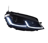 Sovxbgw Assembly Headlamp For VW For Golf 7 LED Headlight 2013-2016 MK7 Headlights DRL Head Lamp Dynamic Signal Lens Automotive Accessories front light assembly(TSI Silver All LED)