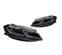 Sovxbgw Assembly Headlamp For VW For Golf MK7.5 2017 2018 2019 2020 LED Headlight Head Lamp Dynamic Signal Lens Automotive Accessories front light assembly(TSI Silver)