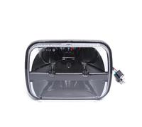 Sovxbgw Assembly Headlamp H6054 Square Headlights LED Car Lamp High/Low Beam Square Led Headlight For Jeep For Wrangler For Cherokee XJ 1984-2001 front light assembly(1piece)