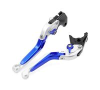 Sovxbgw Clutch Brake Lever Brake Clutch Lever for Suzuki DL1000 VSTROM DL1050 GSX1300R Hayabusa SV1000 TL1000R GSF1250 GSF1200 Brake(Sliver Blue)