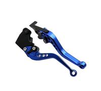 Sovxbgw Clutch Brake Lever Brake Clutch Levers Fits for Suzuki GSXR 1000 GSX-R1000 GSX-R GSXR1000 2007 2008 Motorcycle Adjustable Long/Short Handle Brake(Short Blue)