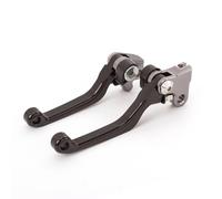 Sovxbgw Clutch Brake Lever CNC Aluminum Motocross Dirt Bike Pivot Handle Lever Brake Clutch Levers for Suzuki RMZ250 RMZ 250 2005-2006 2005 2006 Brake(3D Black)
