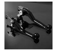 Sovxbgw Clutch Brake Lever CNC Aluminum Motocross Motorcycle Accessories Dirt Bike Pit Pivot for TW225 TW 225 2002-2017 Brake Clutch Levers Handle Brake Lever(Black)