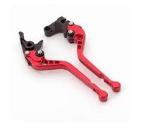 Sovxbgw Clutch Brake Lever for Royal for Enfield Guerrilla 450 Aluminum CNC Adjustable Motorcycle Brake Clutch Levers Brake(Red 177mm)