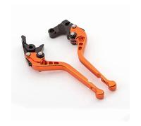 Sovxbgw Clutch Brake Lever for Royal for Enfield Guerrilla 450 Aluminum CNC Adjustable Motorcycle Brake Clutch Levers Brake(Orange 177mm)